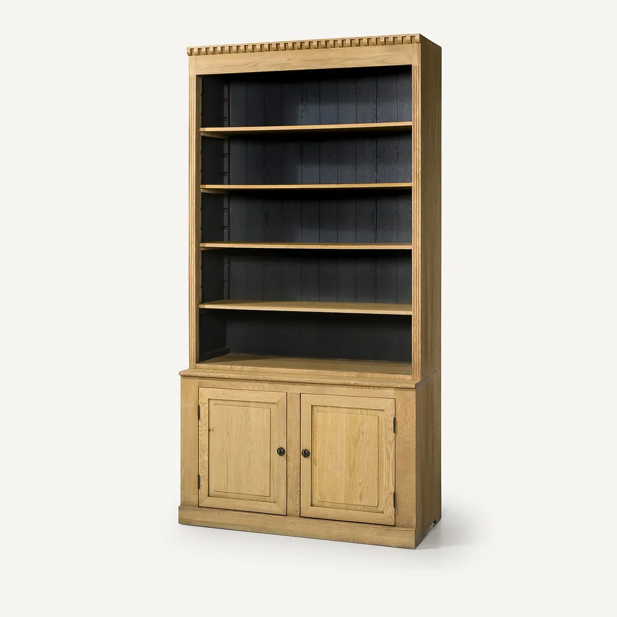 Aria Bookcase with Lockable Doors - Oak, Ash Veneer product