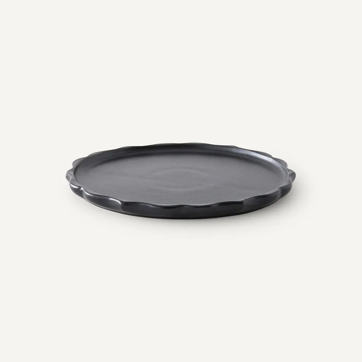 Arigato Set of 4 Dessert Plates - Black, Stoneware product