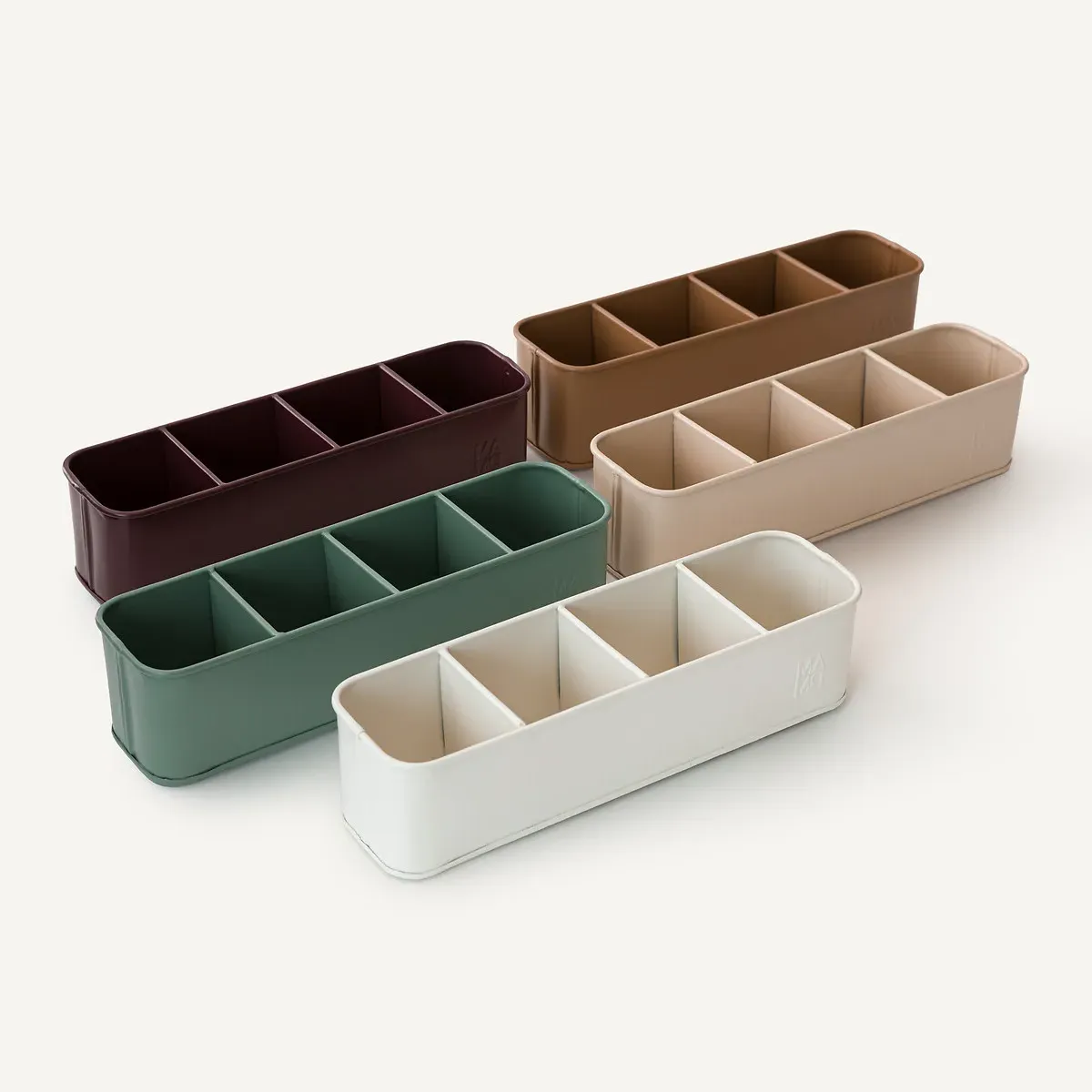 Arreglo Stationery Organiser - Natural, Metal alternate view