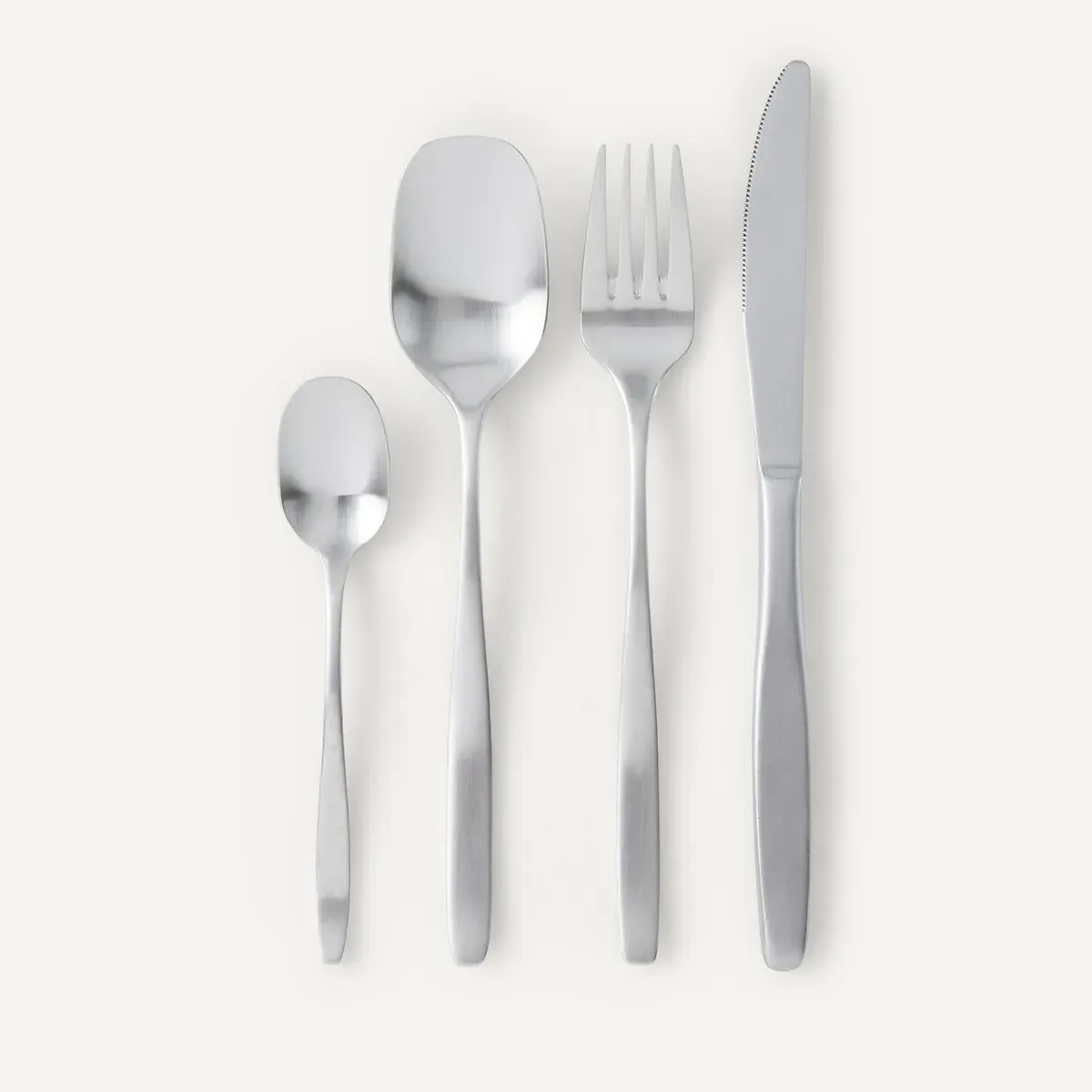 Athenas 16-Piece Cutlery Set - Matte Stainless Steel product