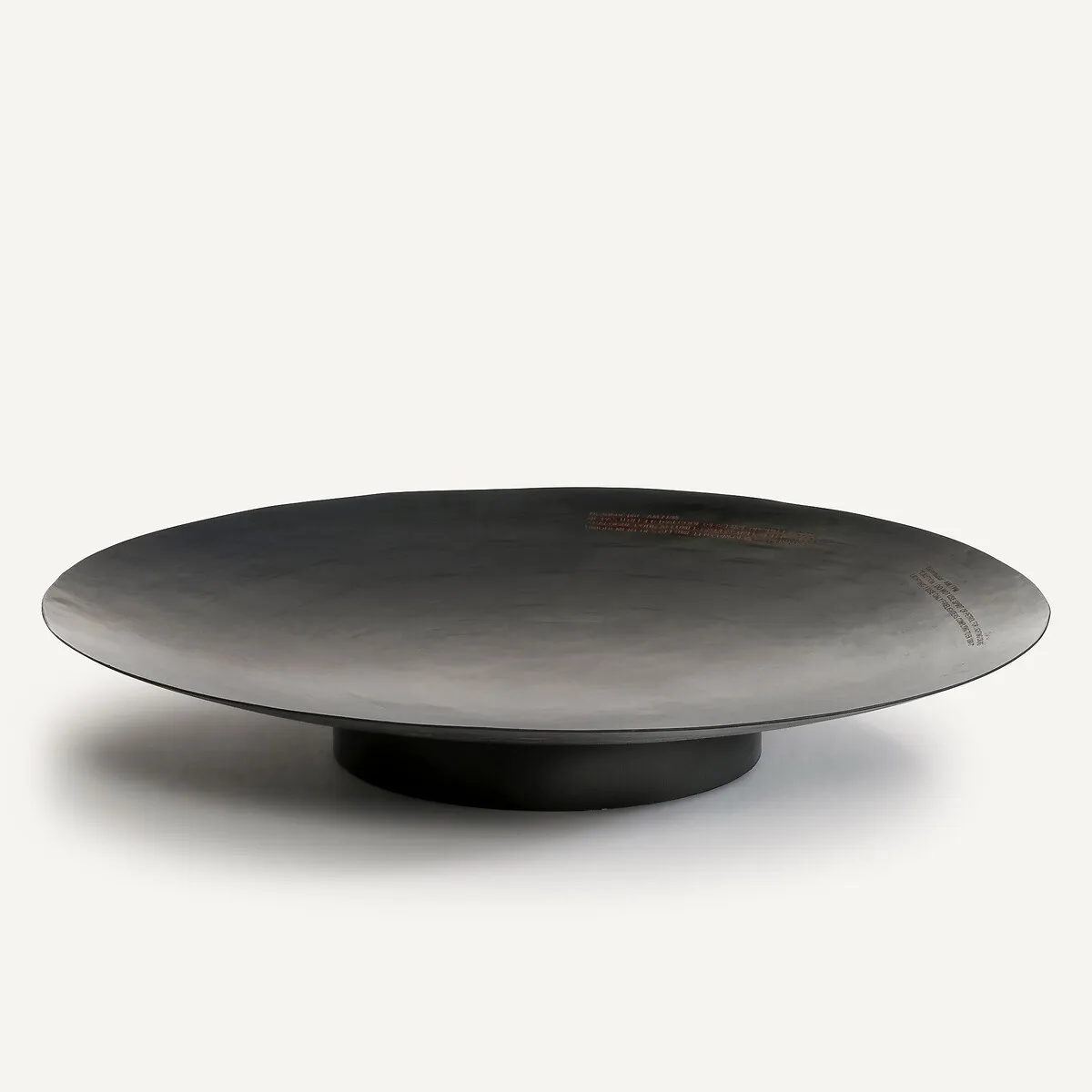 Attila Large Outdoor Brazier - Black, Metal product