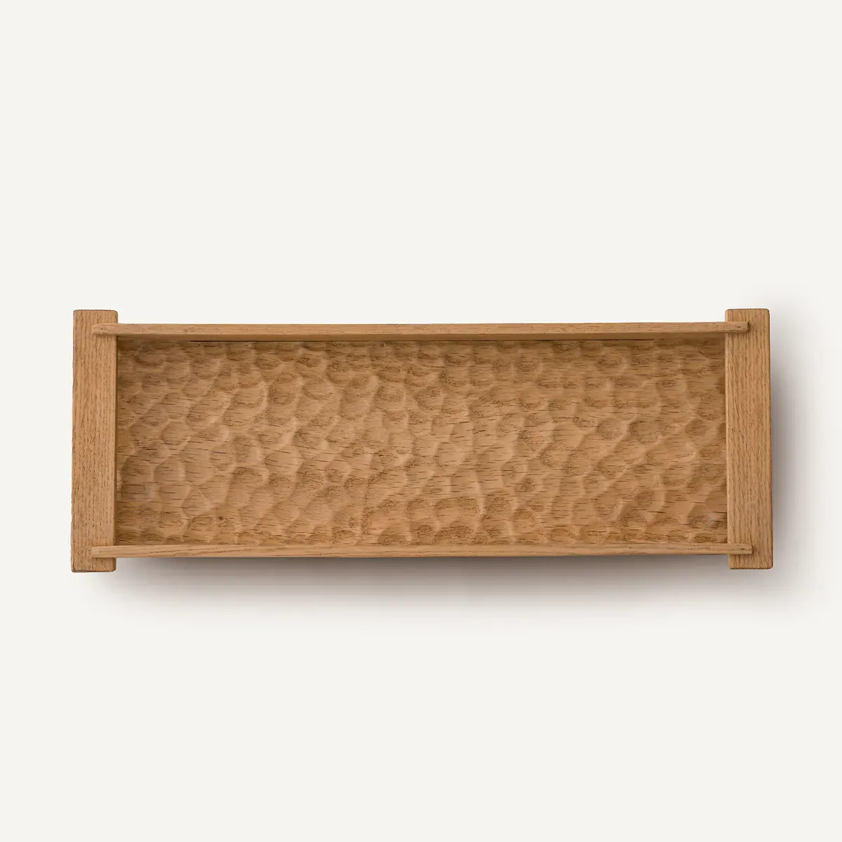 Azael Rectangular Wall Art Tray, Depth 18cm - Natural Oak product