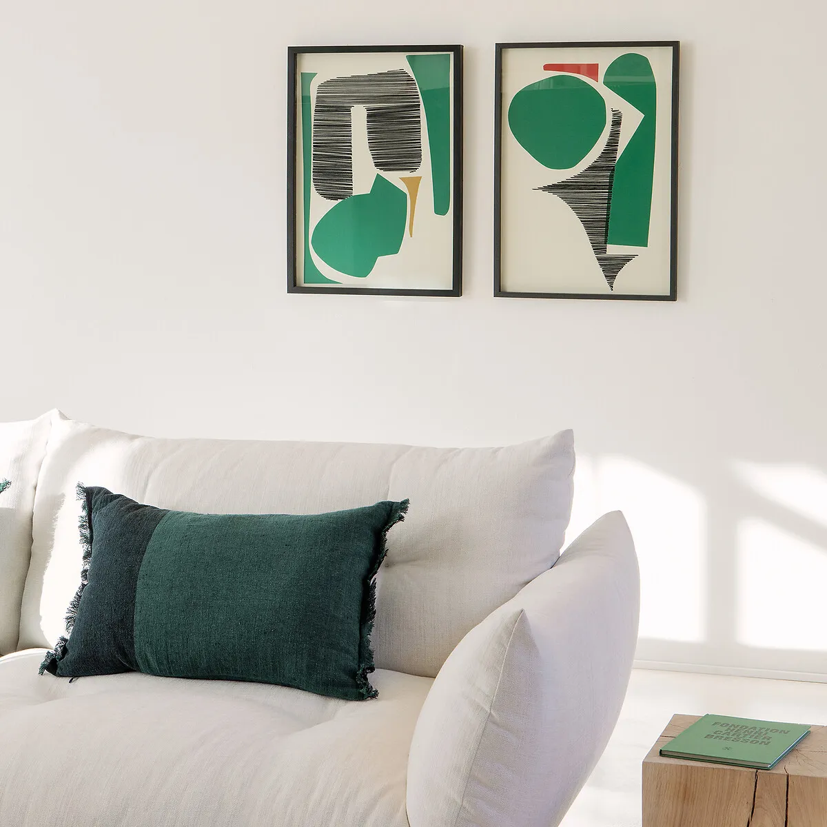 Azio Hand Embroidered Wall Art - Multi-Coloured, Paper alternate view