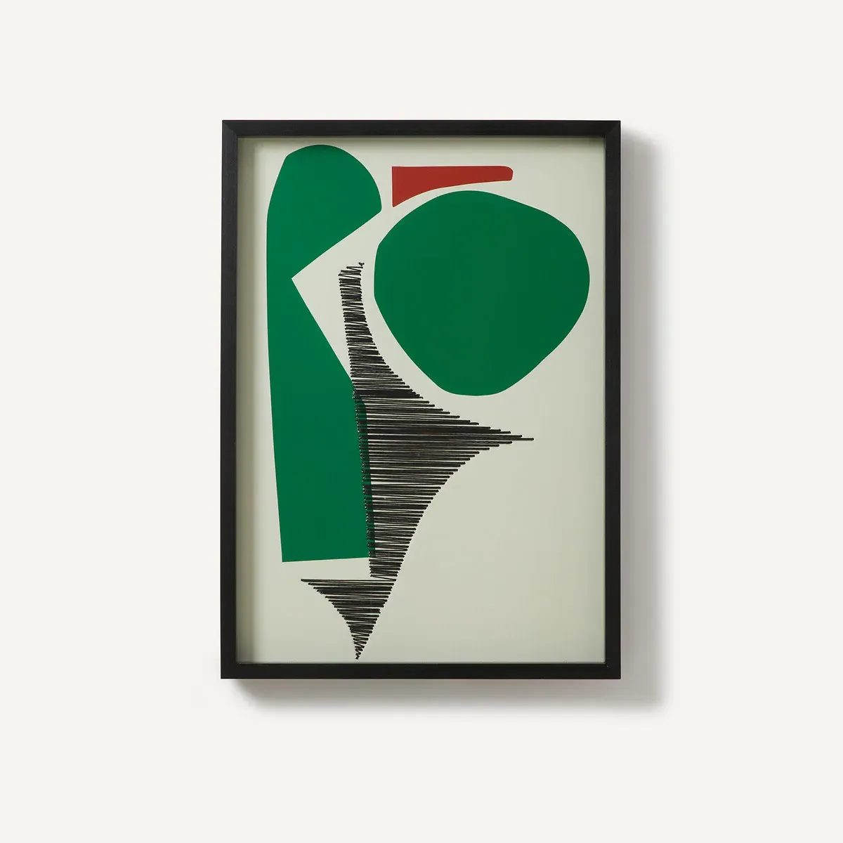 Azio Hand Embroidered Wall Art - Multi-Coloured, Paper product