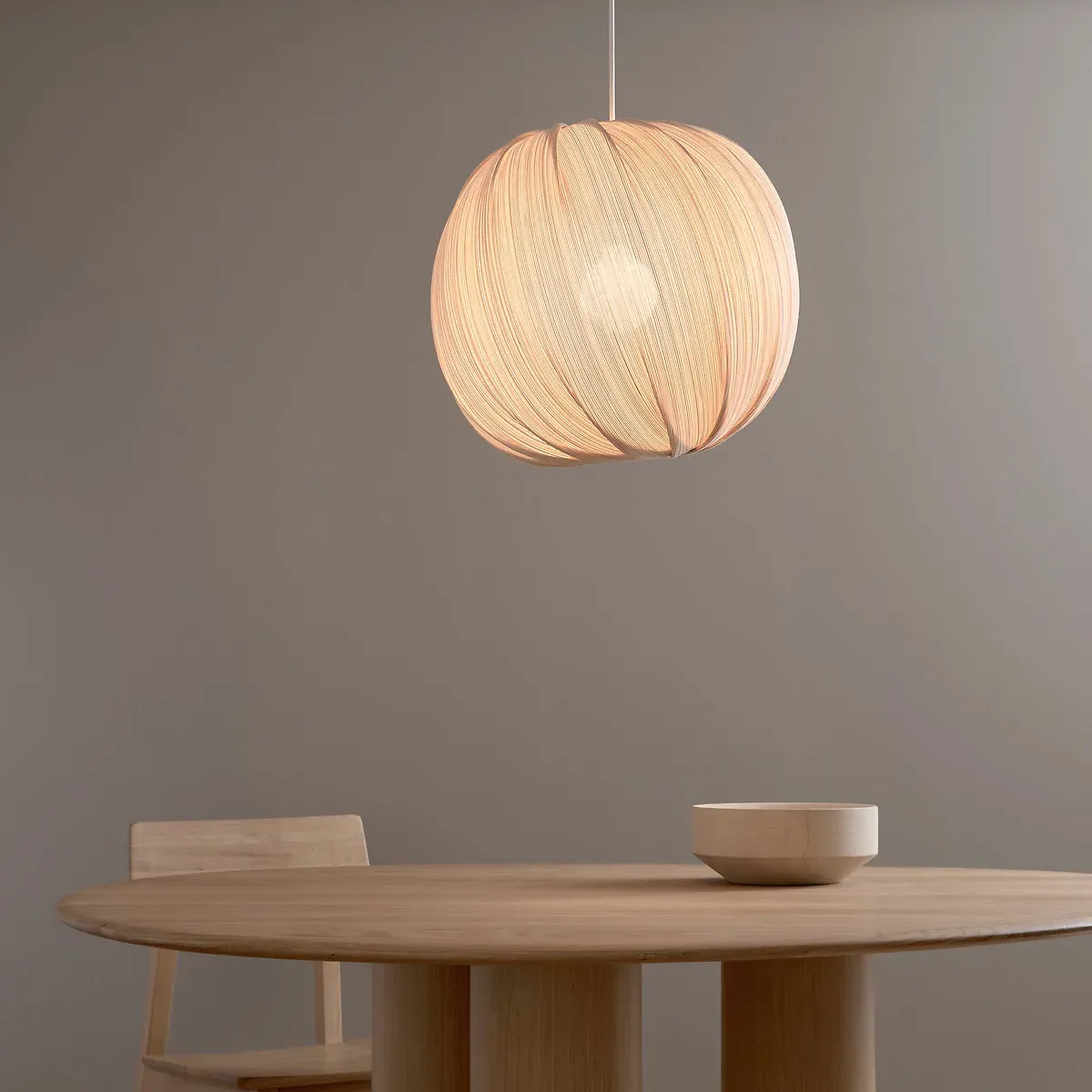 Bansa Round Ceiling Light - Natural, Bamboo product
