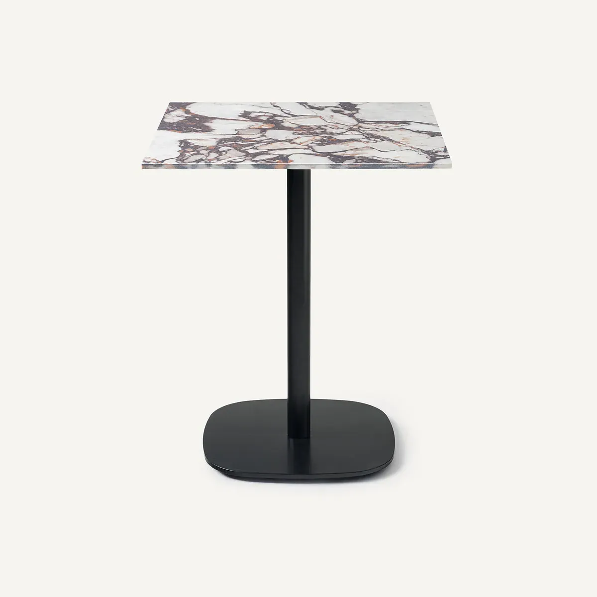 Beldixe Square Bistro Table - Brick, Ceramic alternate view