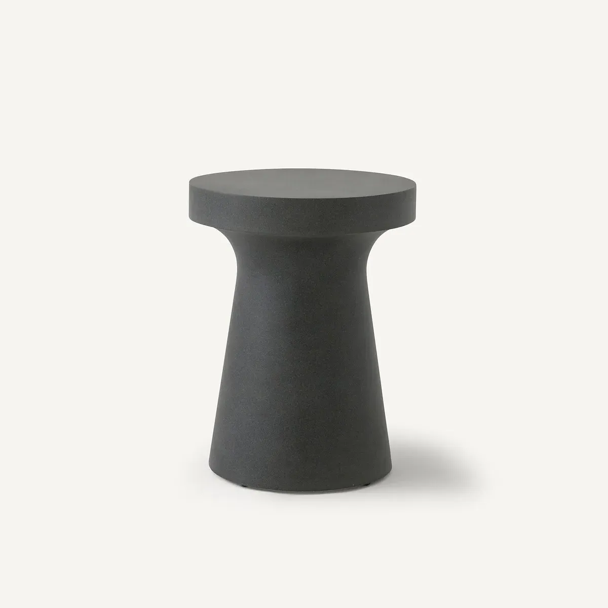 Bello Round Garden Side Table - Charcoal, Rockstone product