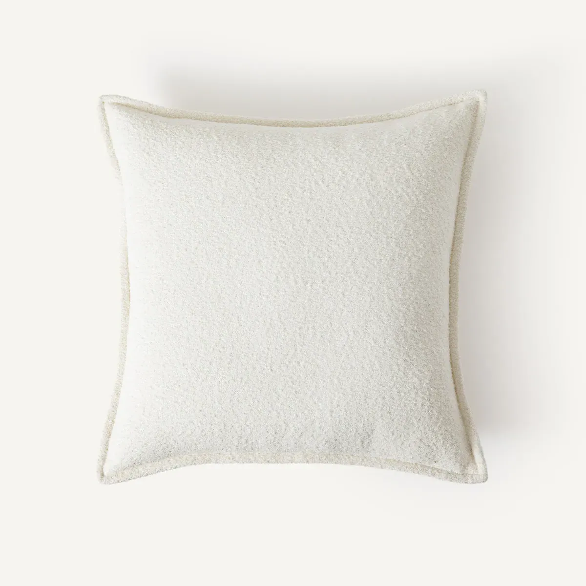 Belvini Cushion Cover - White Foam, Fleece product