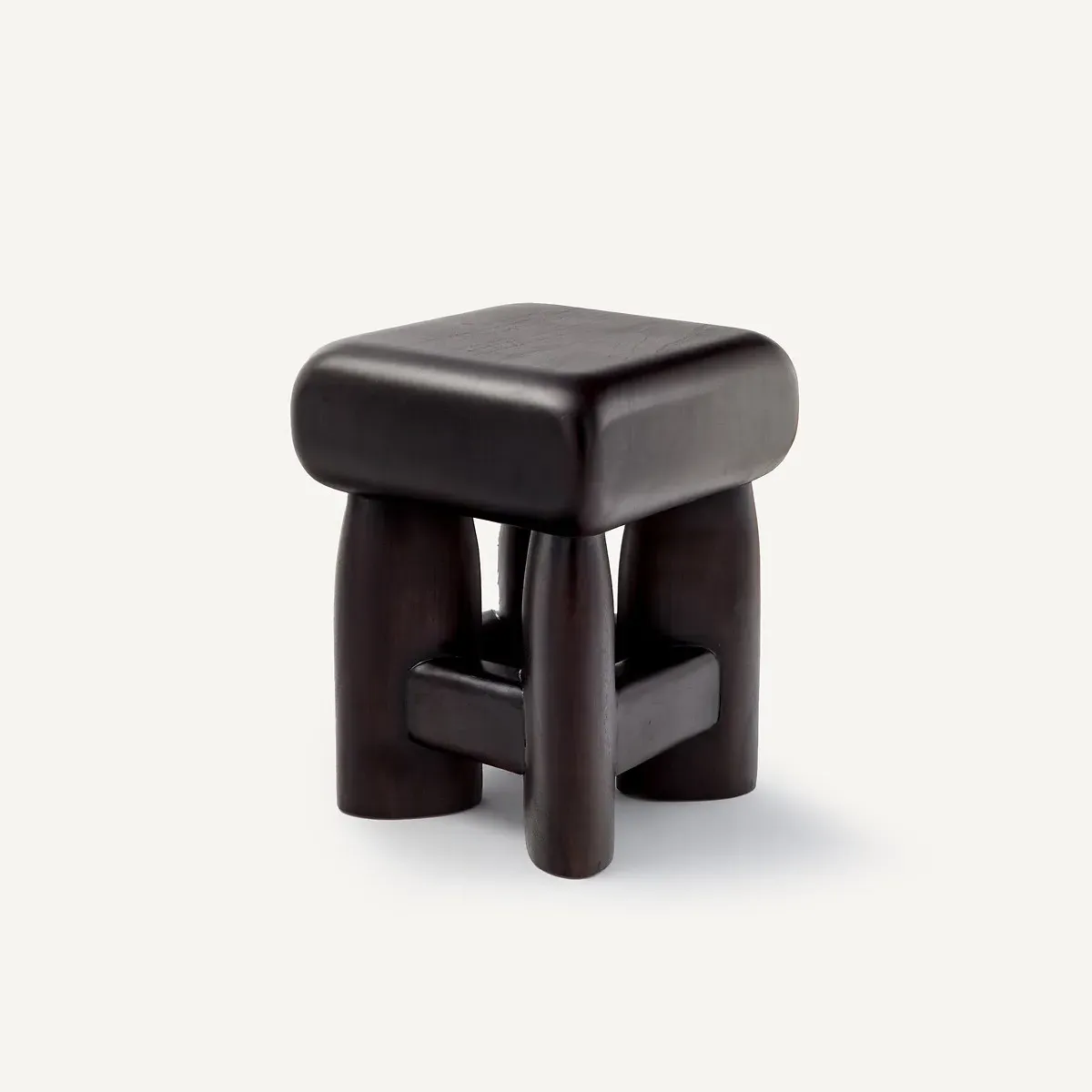 Bisco Side Table - Ground Coffee, Solid Teak product