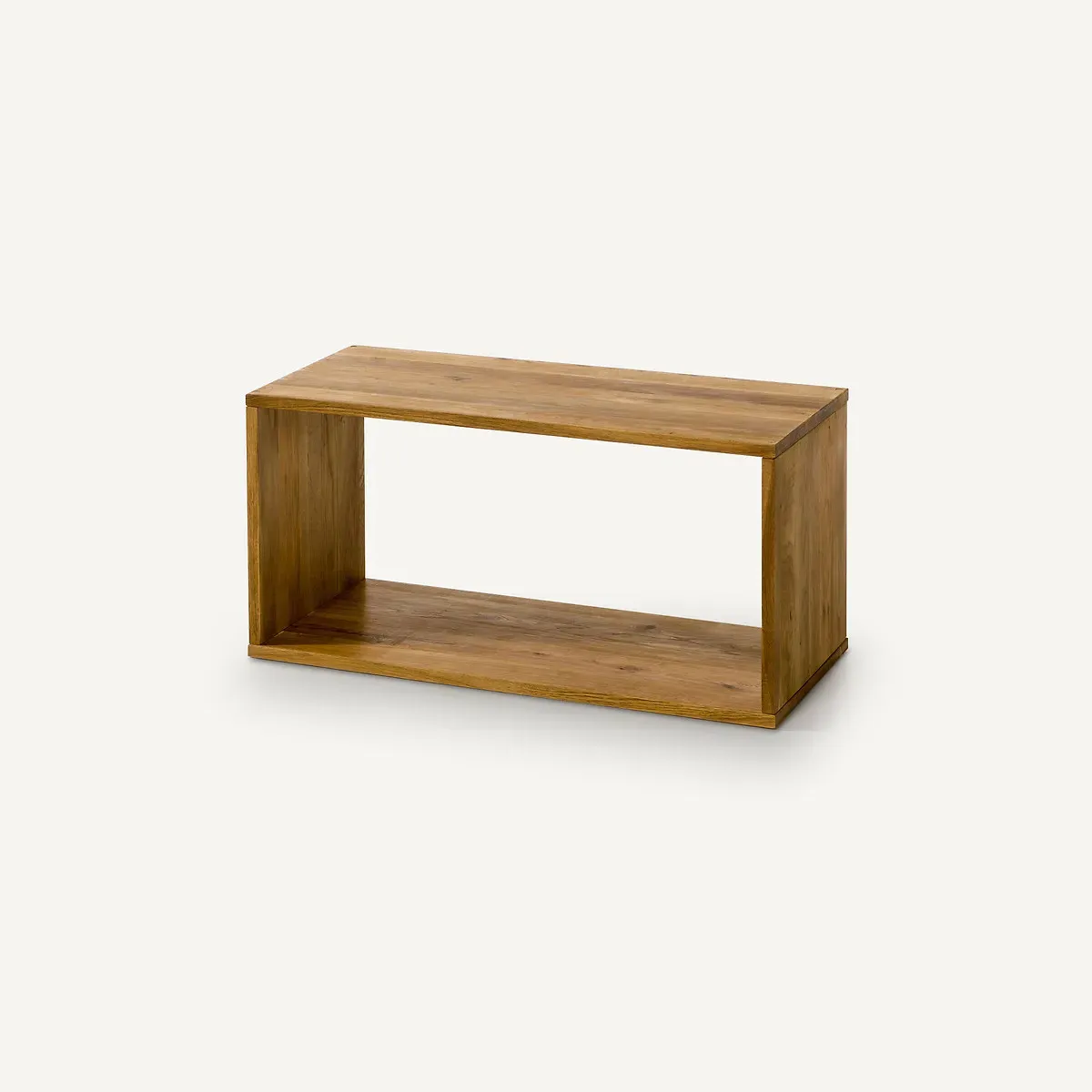Box Oak Storage Cube - Natural, Solid Oak alternate view