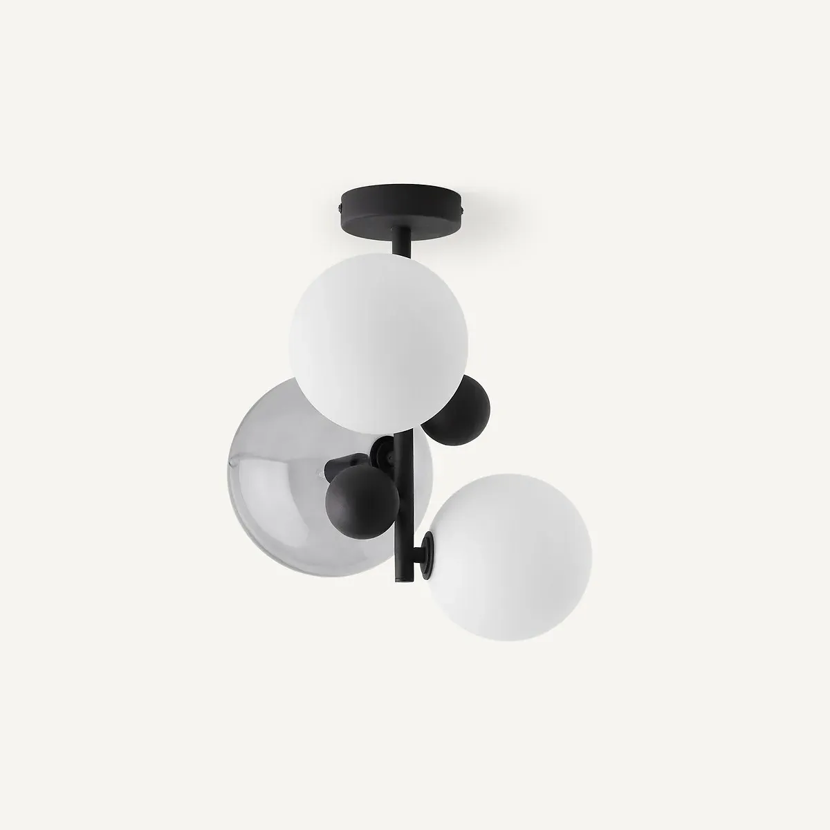Bullesco Pendant Ceiling Light - Smoky Glass, Metal product