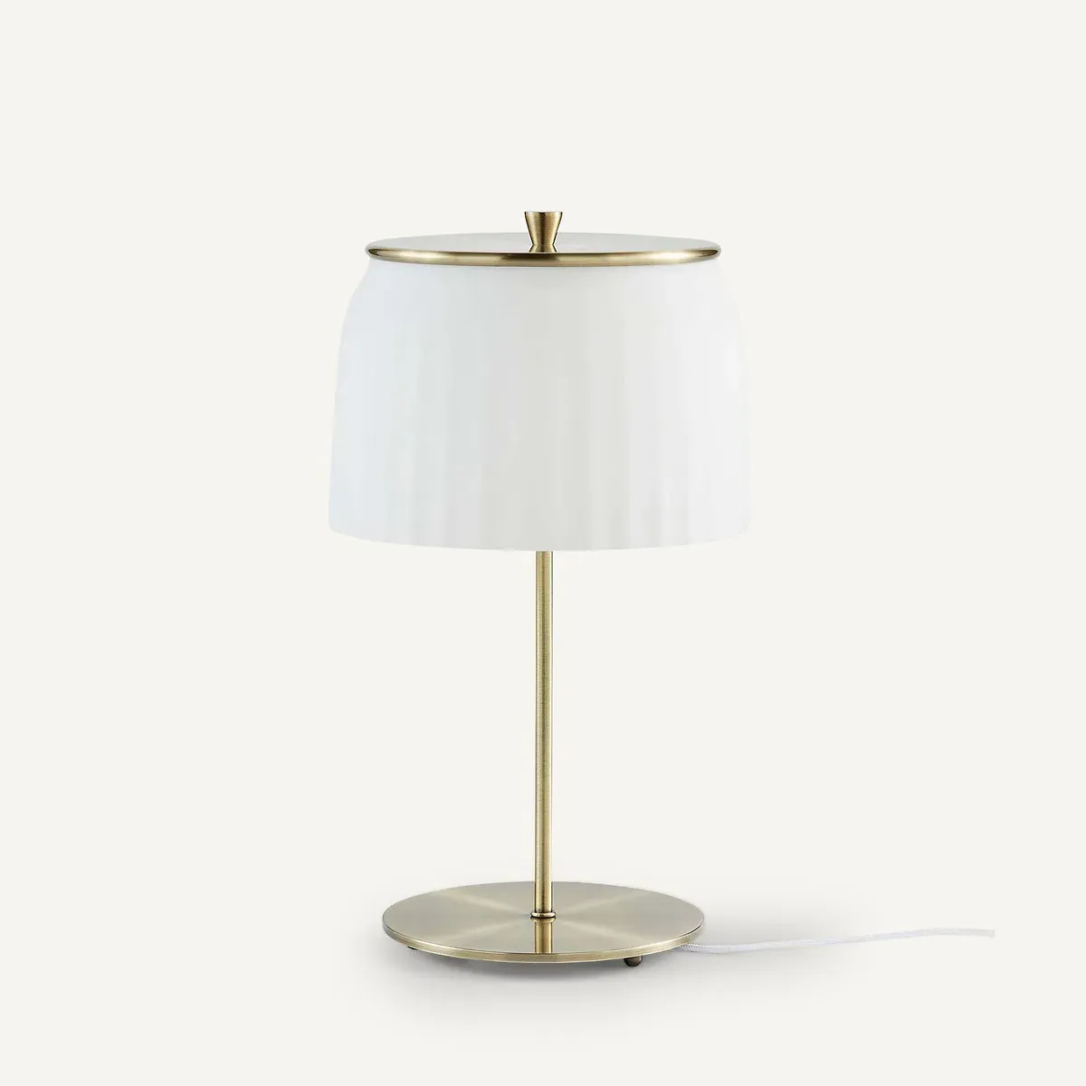 Canelé Table Lamp - Opaline, Steel product