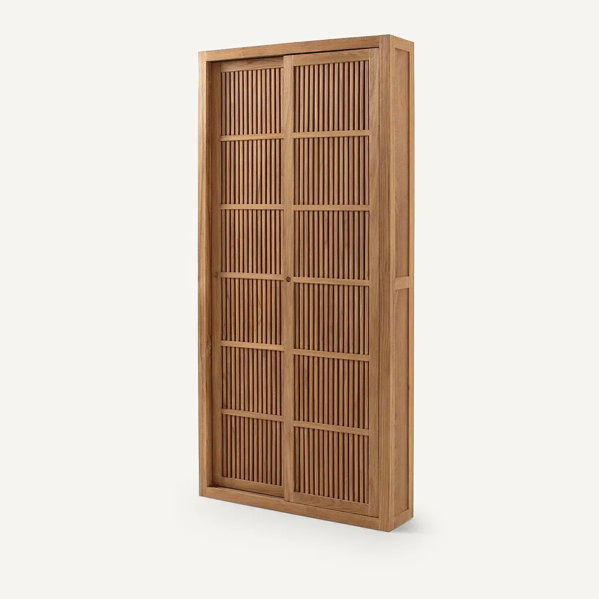 Castilla Wardrobe with Sliding Doors - Teak, Solid Wood product
