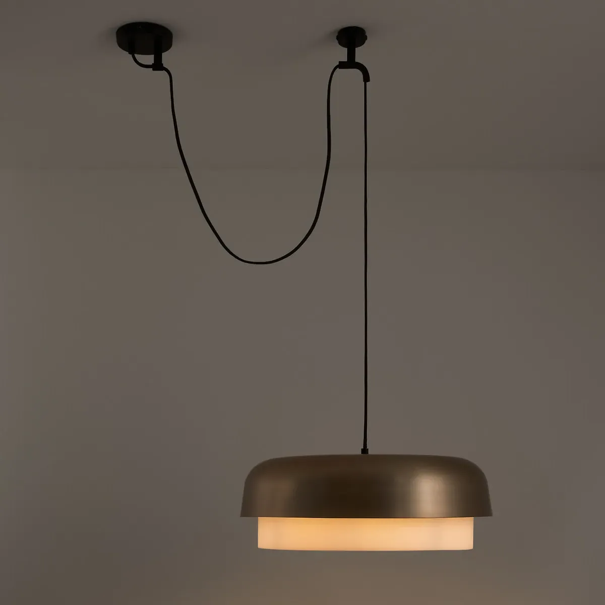 Clepsos Ceiling Light - Mocha, Iron alternate view