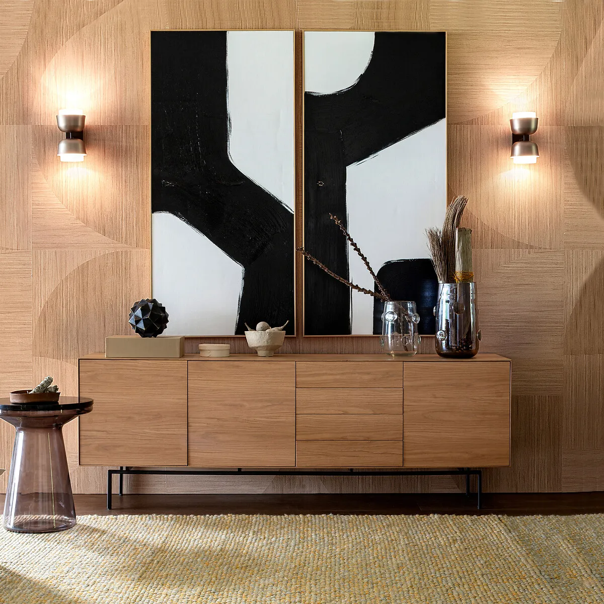 Clepsos Double Wall Light - Metal, Acrylic alternate view