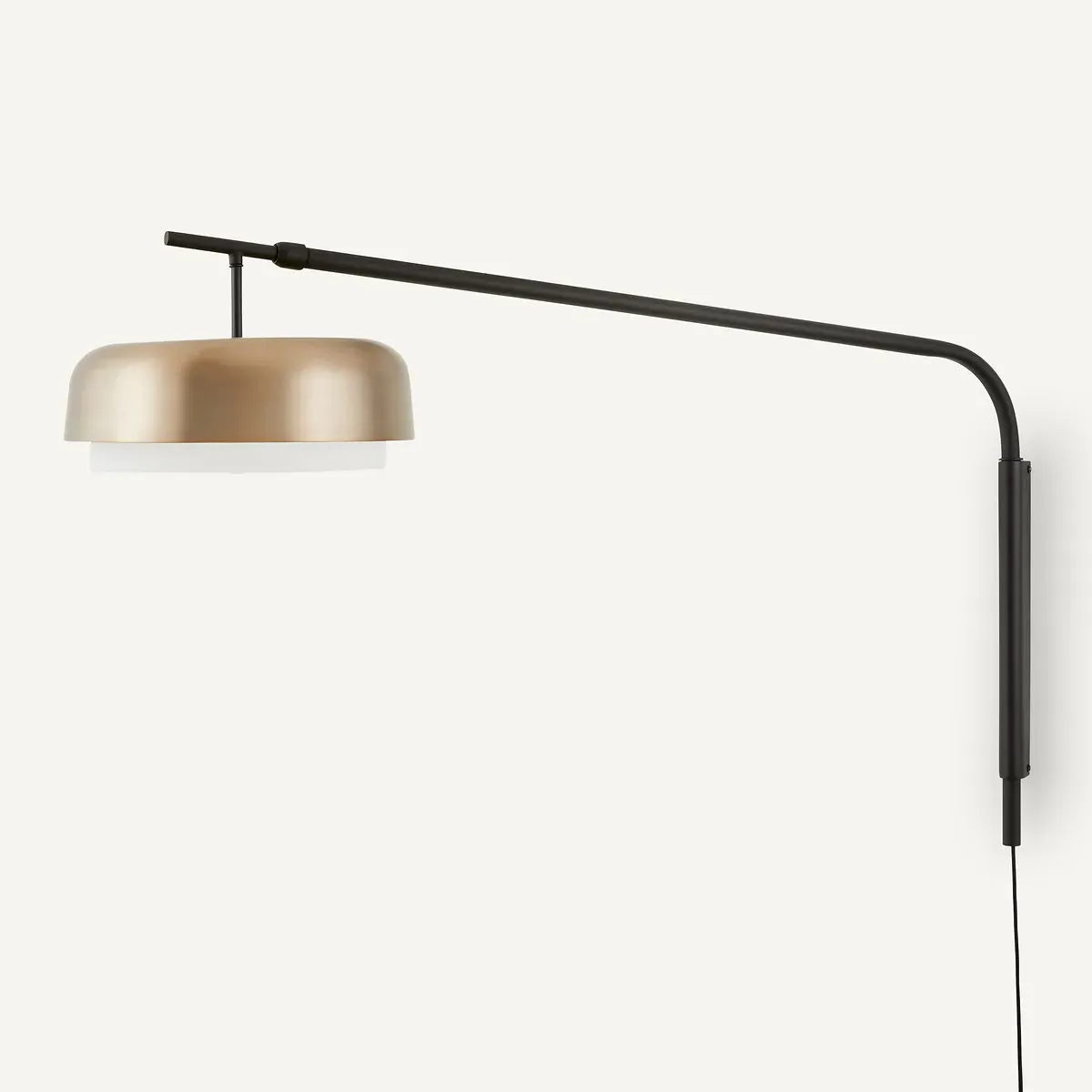 Clepsos Offset Wall Light - Mocha, Metal product