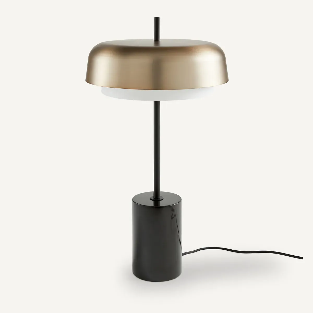 Clepsos Table Lamp with Dimmer - Mocha, Marble product