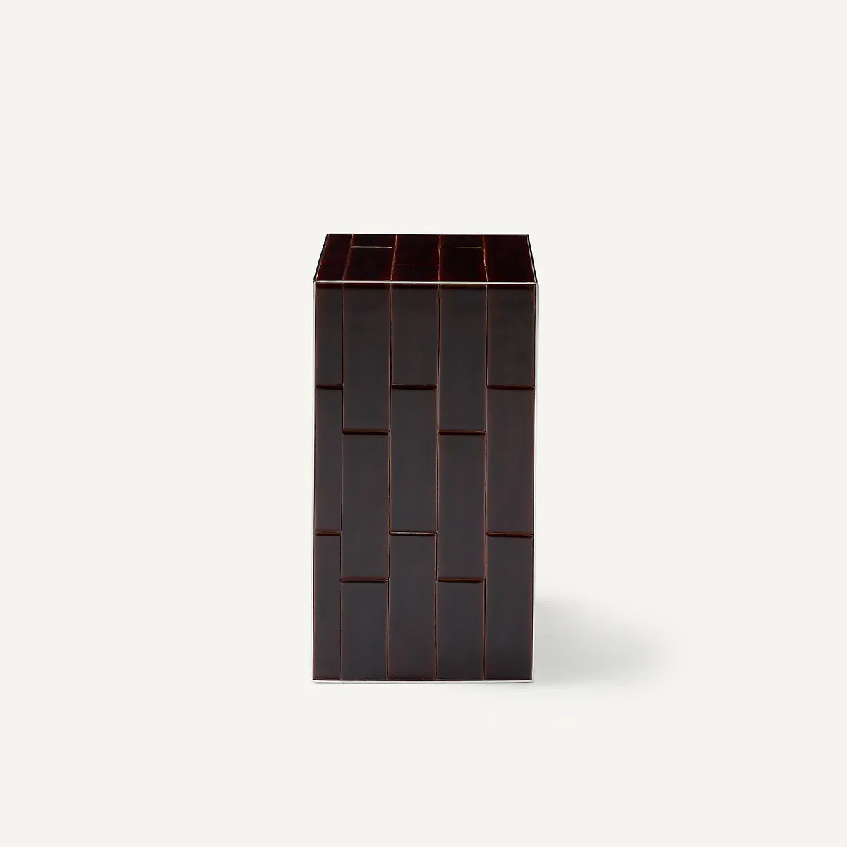 Cérami Side Table - Mahogany Brown, Ceramic alternate view