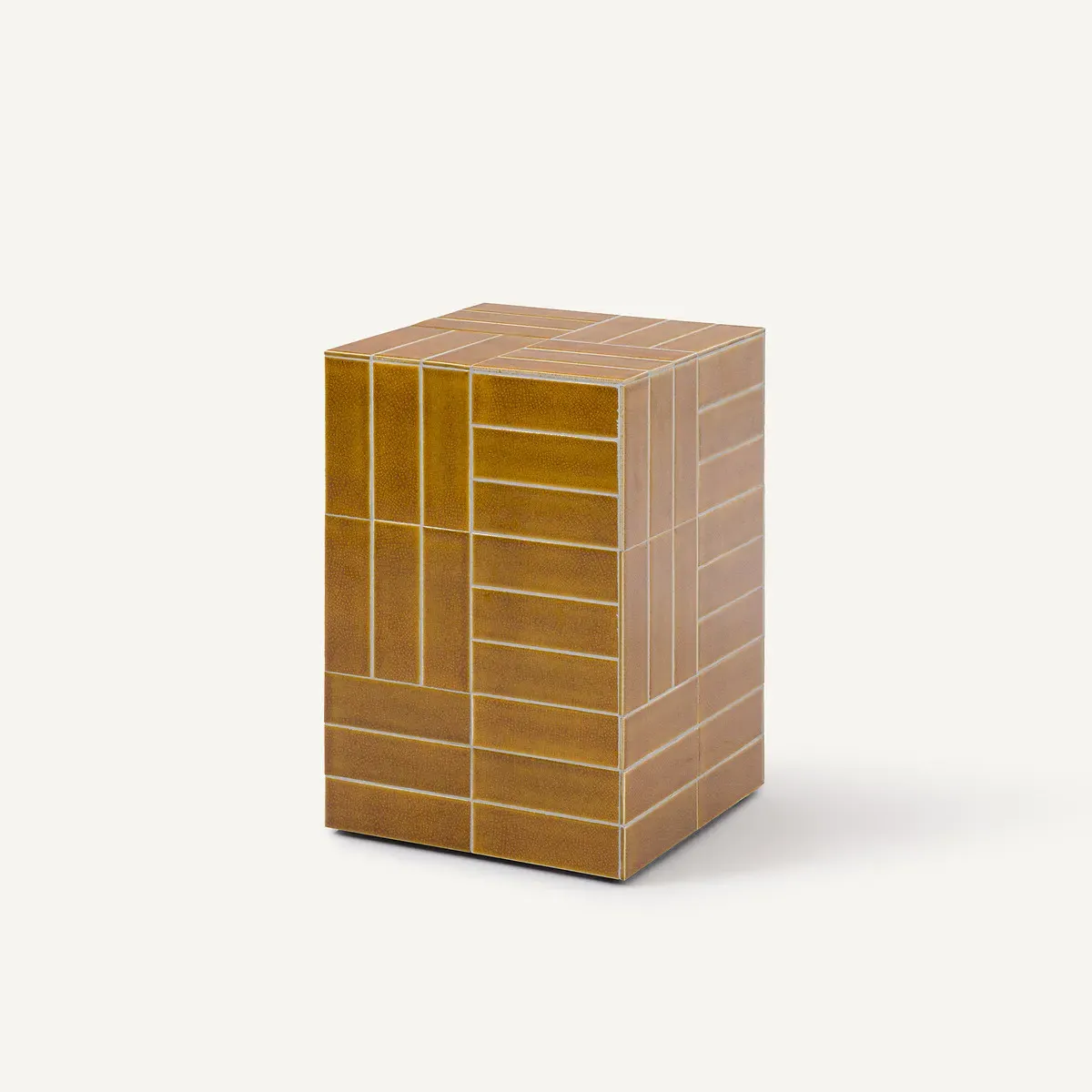 Dendi Garden Side Table - Ochre, Ceramic product