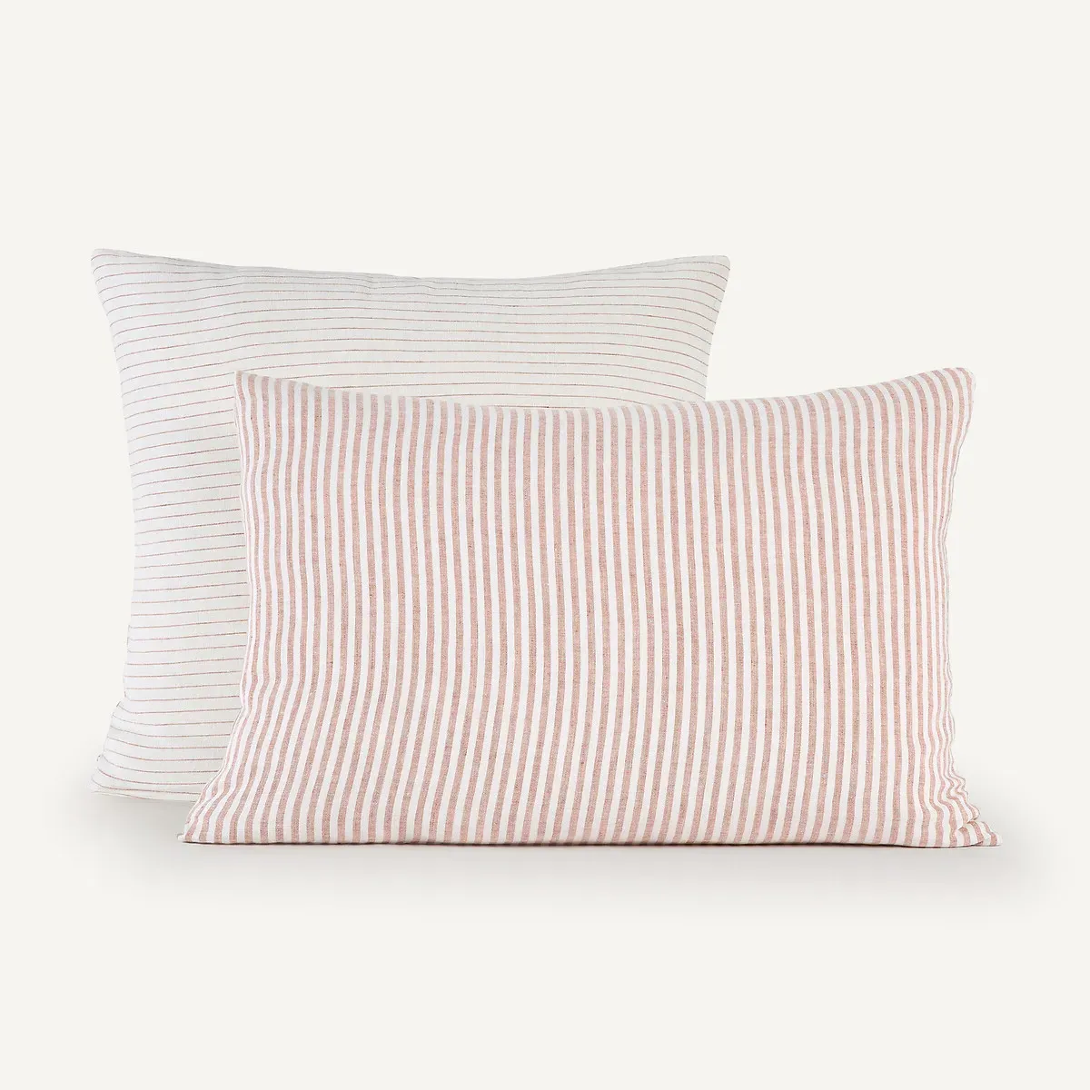 Deutzia Reversible Washed Linen Pillowcase - Off White product