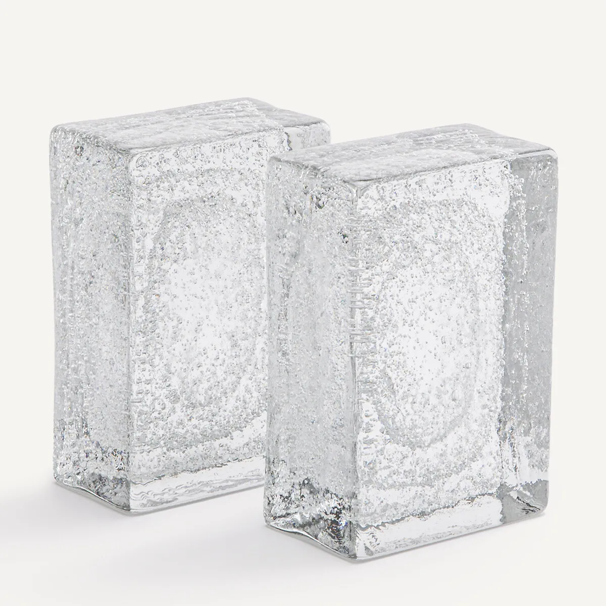 Diafani Glass Bookends Set of 2 - Transparent product