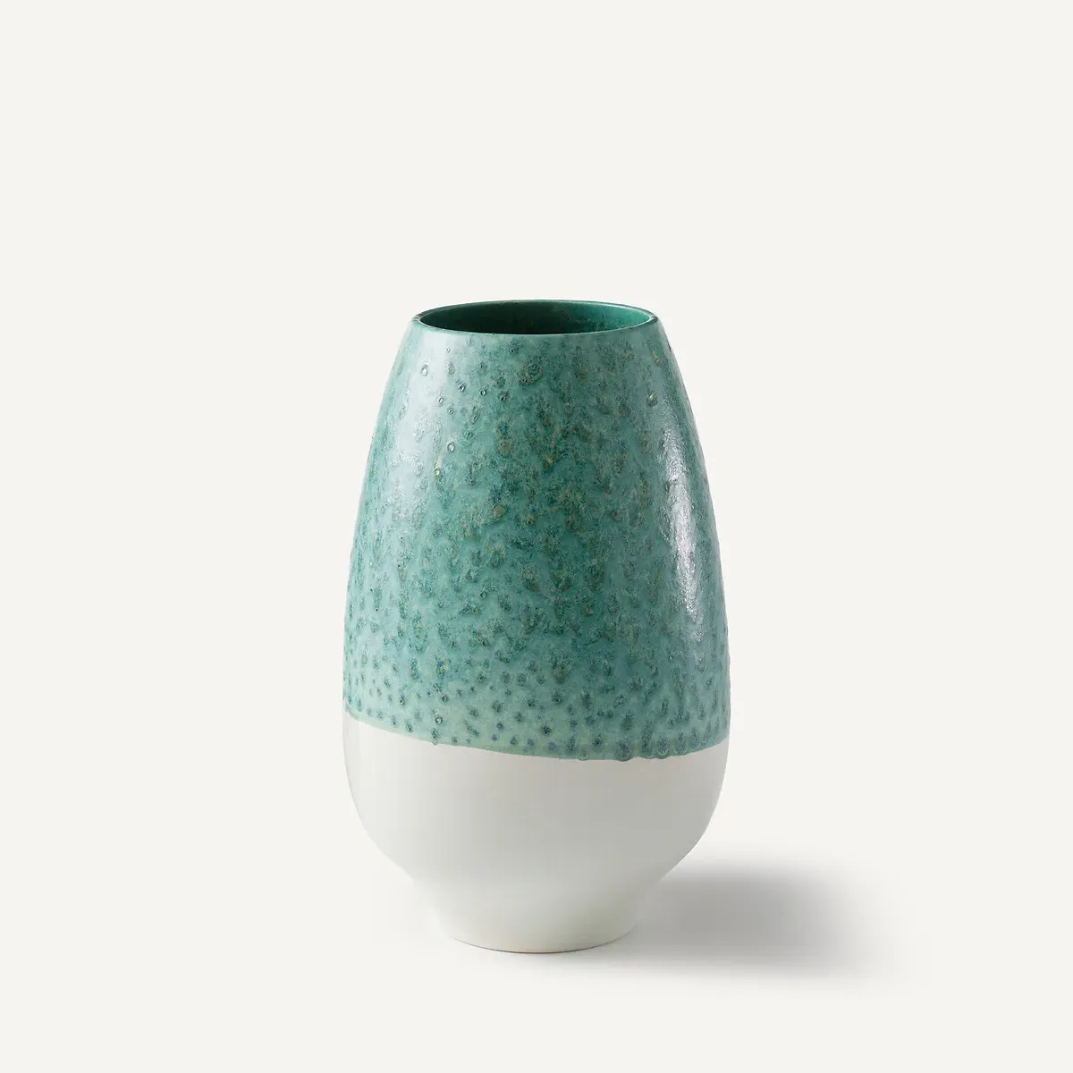 Dolo Glazed Earthenware Vase - Celadon Blue product
