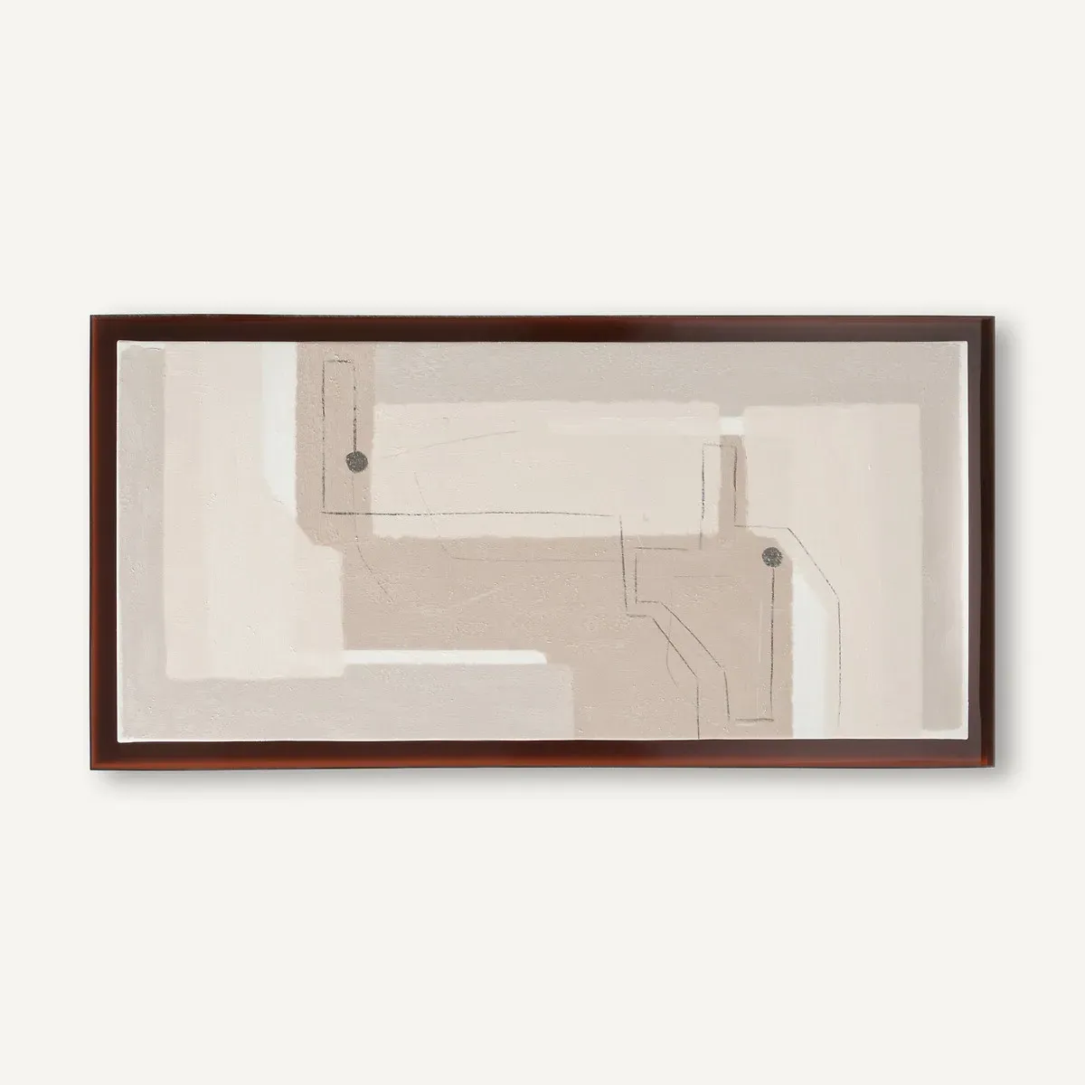 Elijah Hand-Painted Wall Art - Acrylic Frame product
