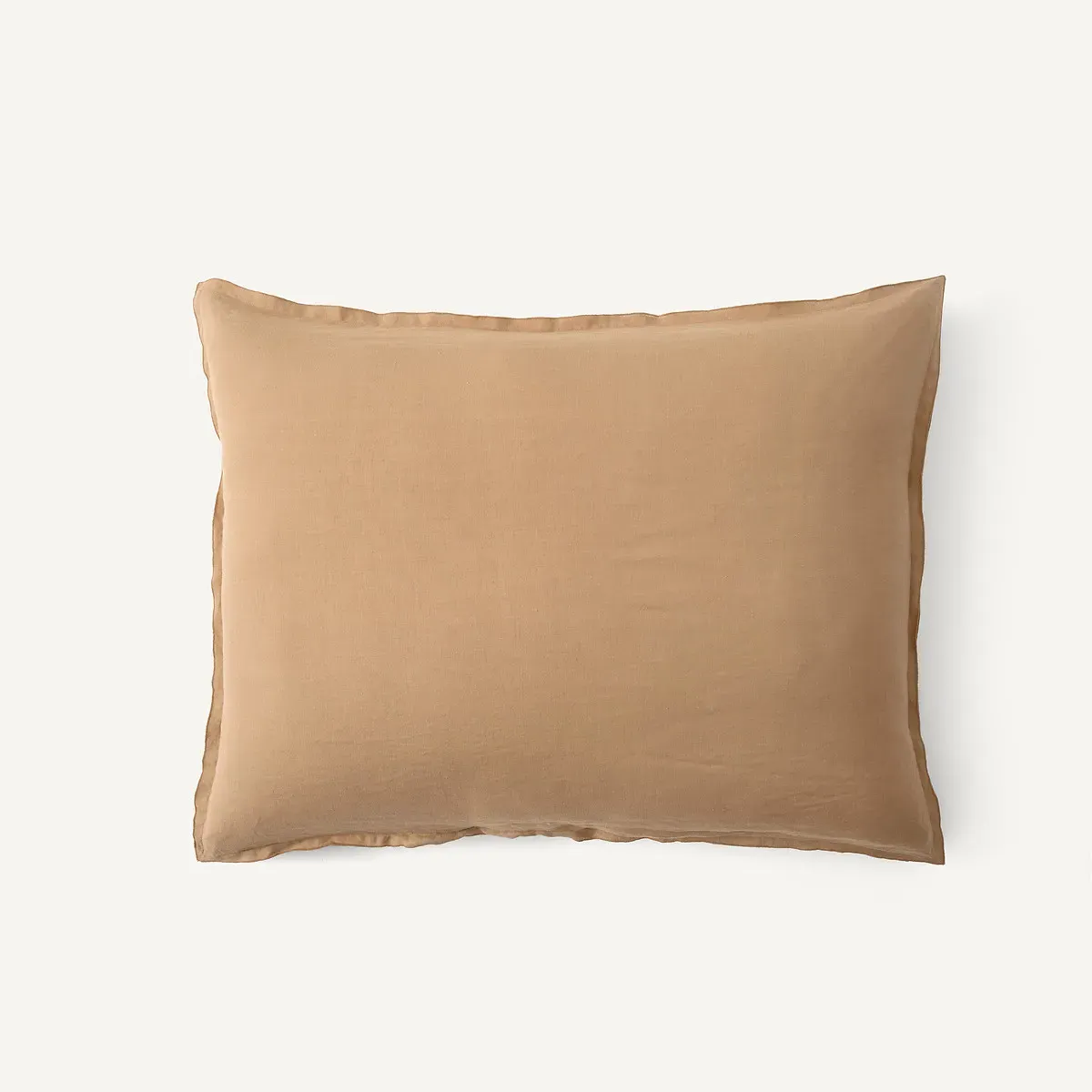 Elina Cushion Cover - Camel, Washed Linen alternate view