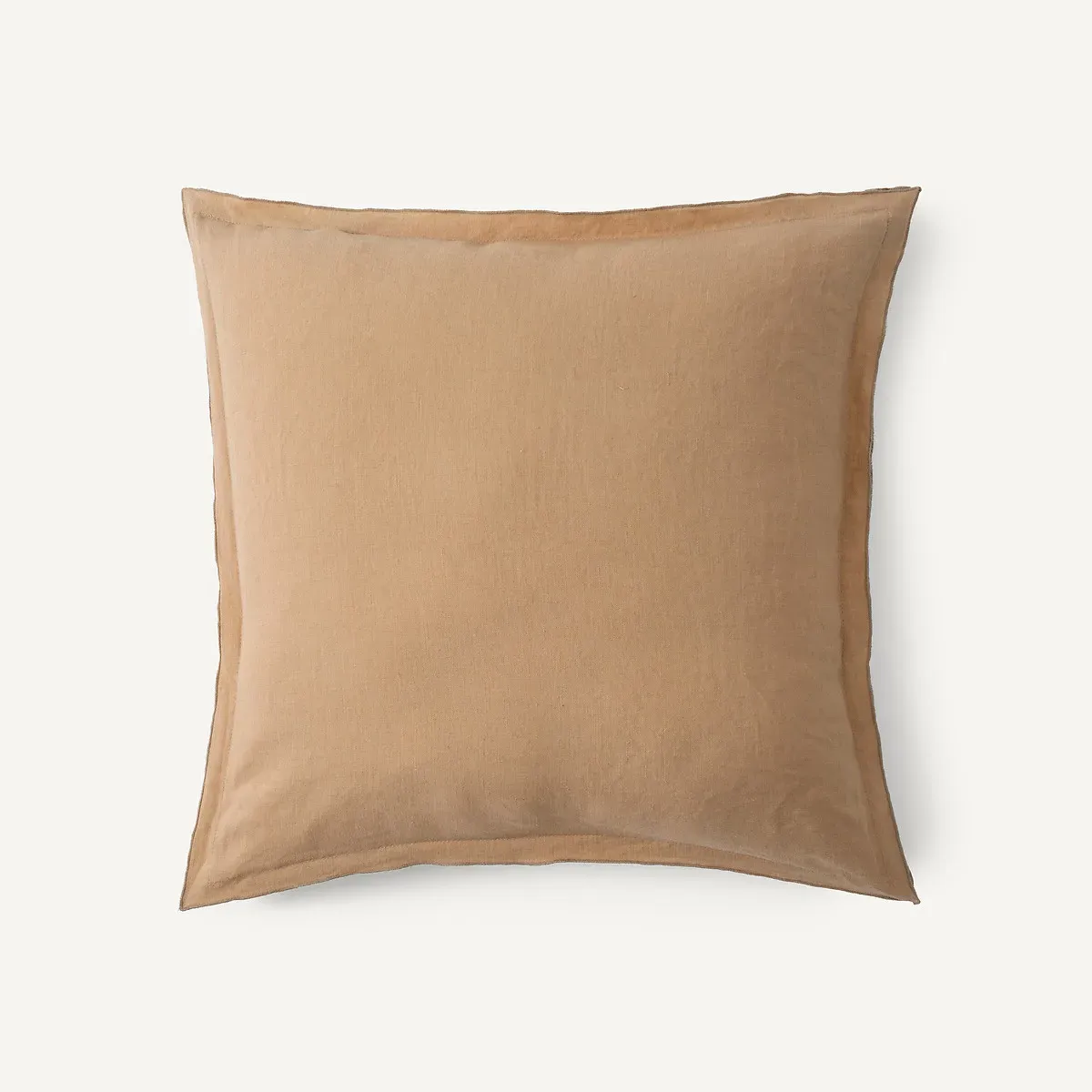 Elina Cushion Cover - Camel, Washed Linen product