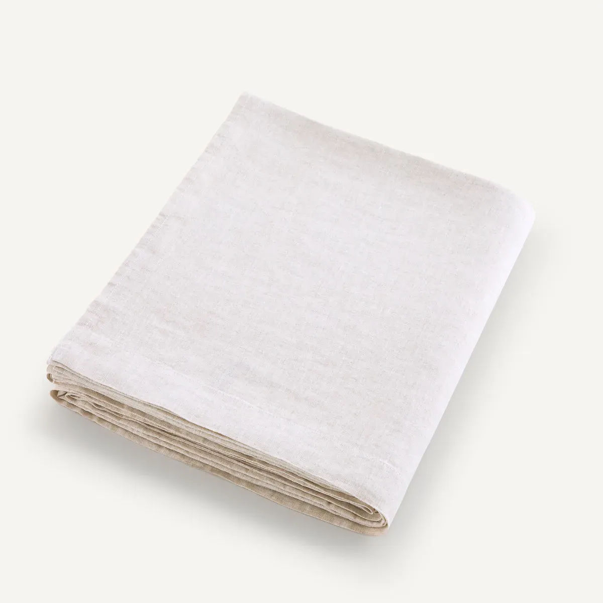 Elina Flat Sheet - Natural, Washed Linen product