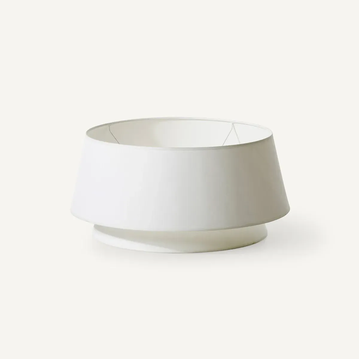 Epilogon Double Cylinder Lampshade - White, Cotton product
