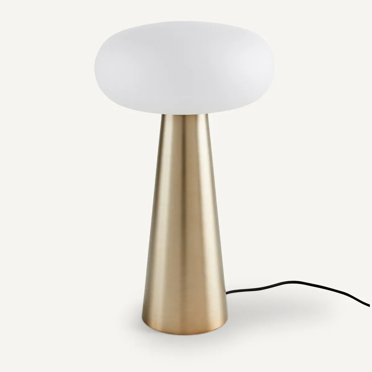 Faith Opaline Globe Lamp - Champagne, Iron product