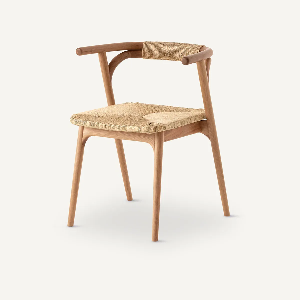 Fermyo Armchair - Natural Oak, Straw product