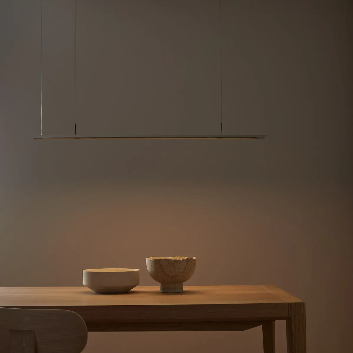 Filifi Linear LED Ceiling Light - Satin Nickel, Aluminium product
