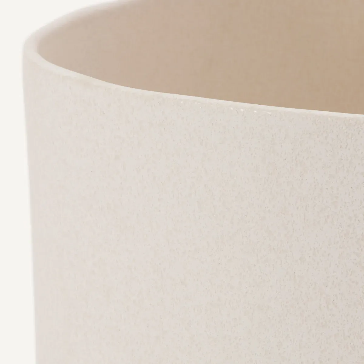 Florian Plant Pot Holder - White, Earthenware alternate view