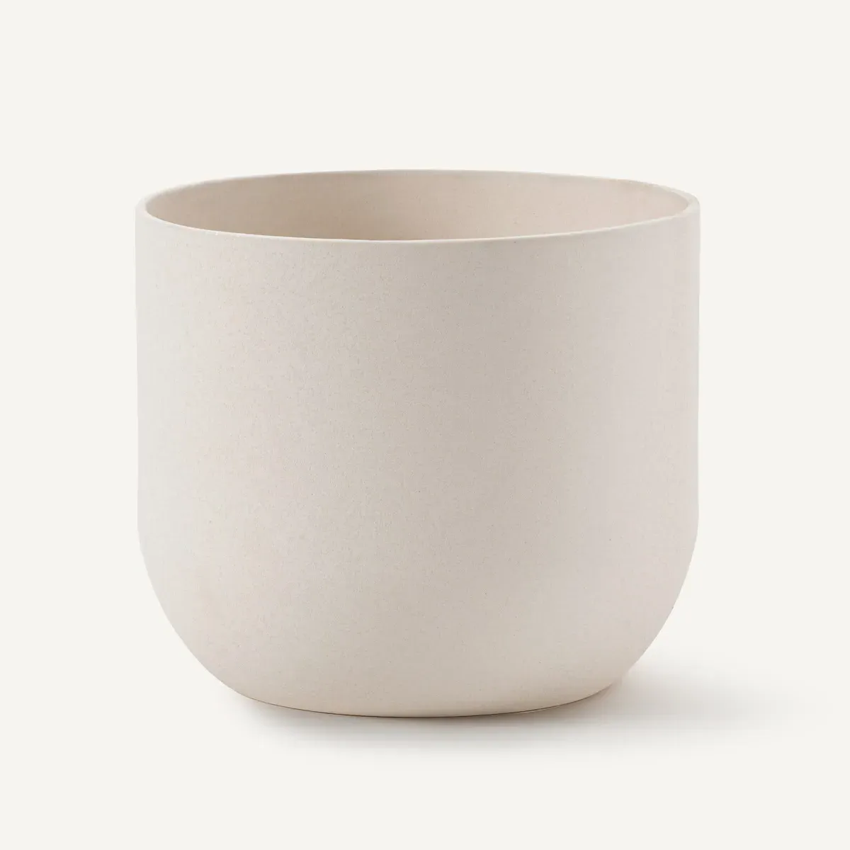 Florian Plant Pot Holder - White, Earthenware product