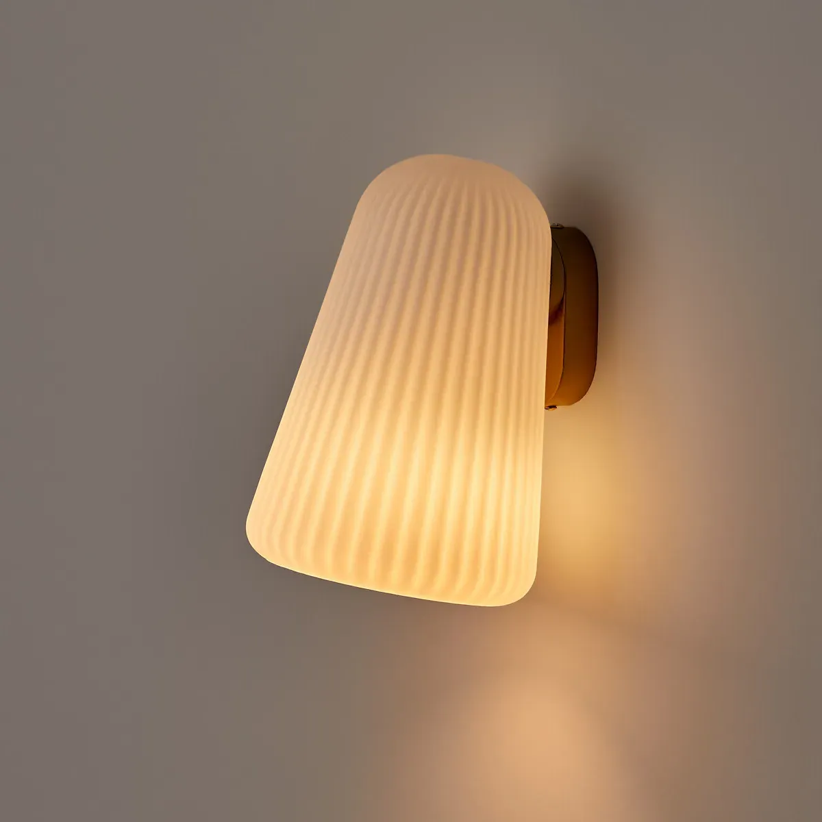 Fosca Wall Light - Opaline, Metal & Glass alternate view