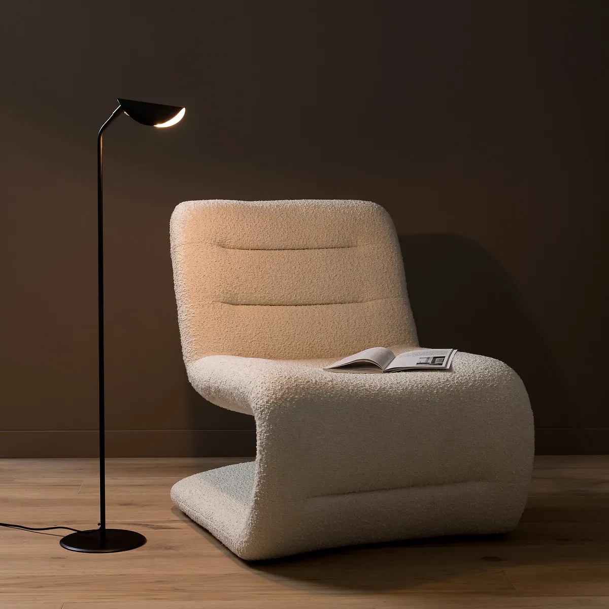 Funambule XS Reading Lamp - Black, Iron product