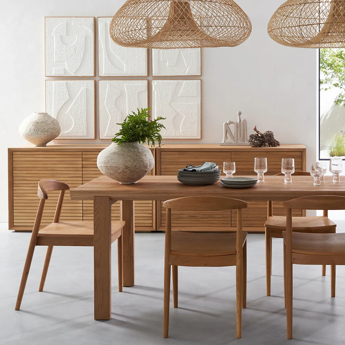 Galb Set of 2 Dining Chairs - Light Oak alternate view