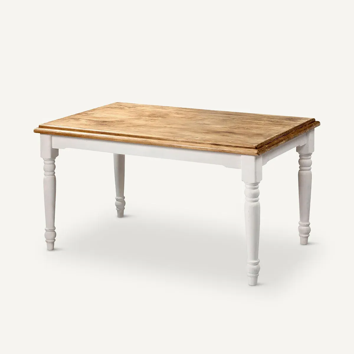 Germaine Oblong Dining Table - White, Solid Pine product