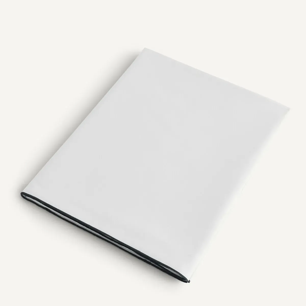 Gypse Flat Sheet - Brilliant White, Organic Cotton Voile product