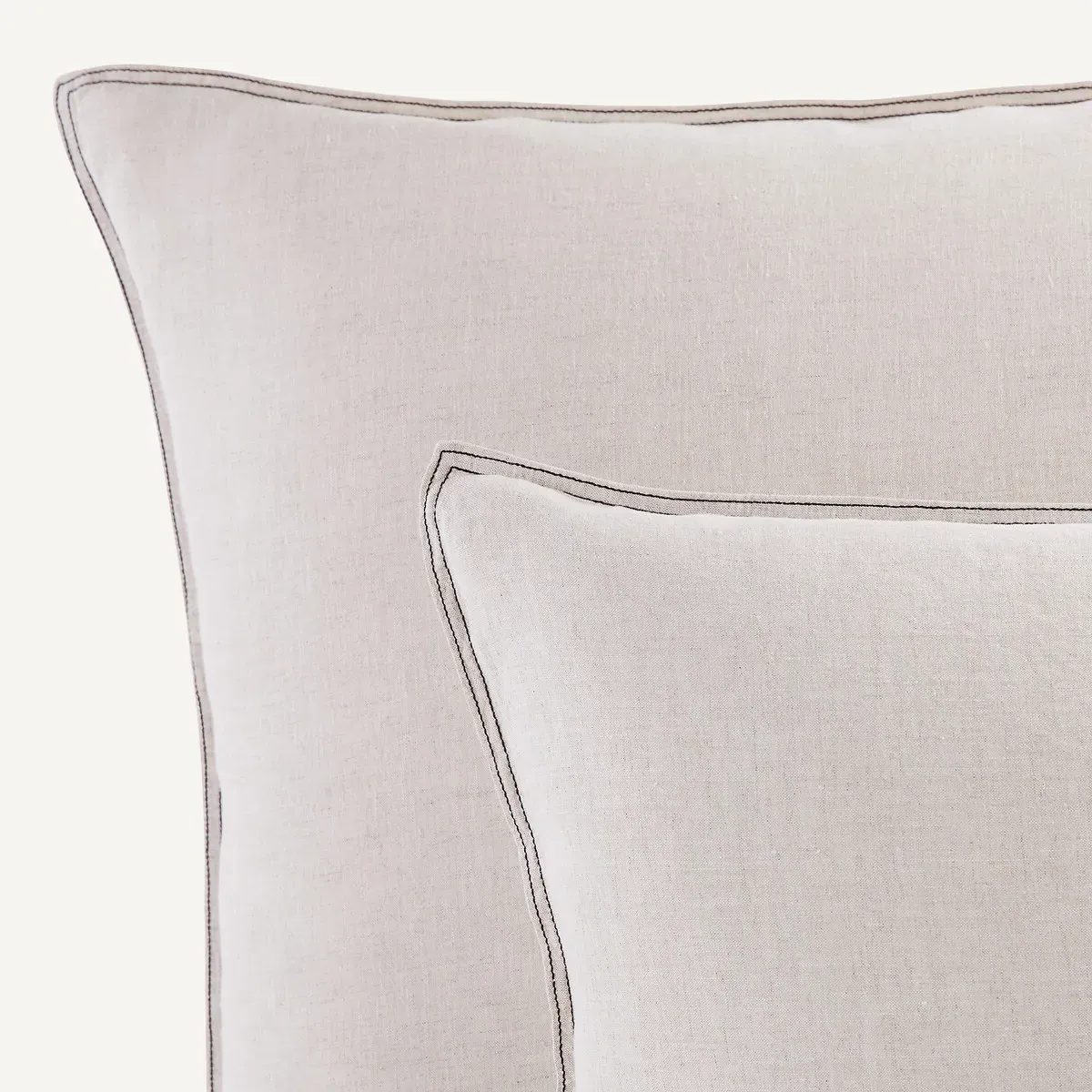 Helm Washed Hemp Pillowcase - Natural alternate view