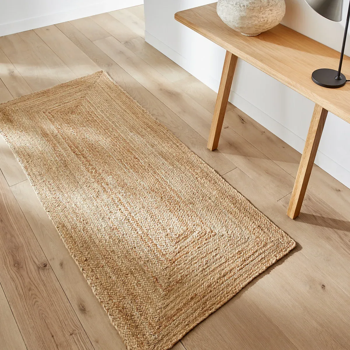 Hempy Hand Woven Jute Runner - Natural product