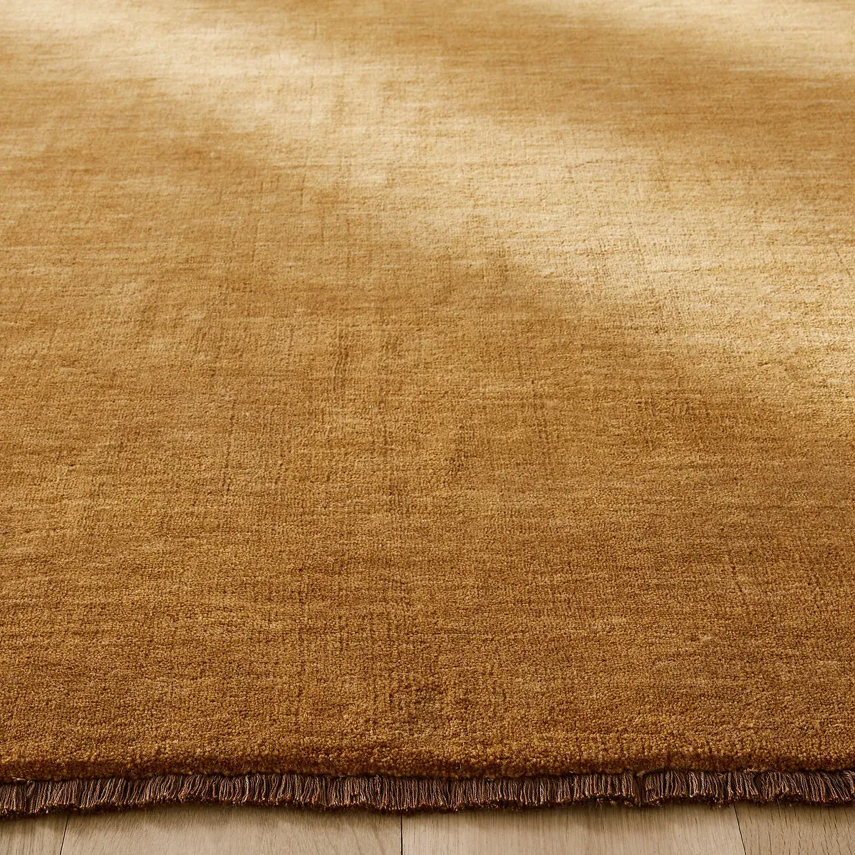 Hotep Hand-Knotted Wool Rug - Honey alternate view