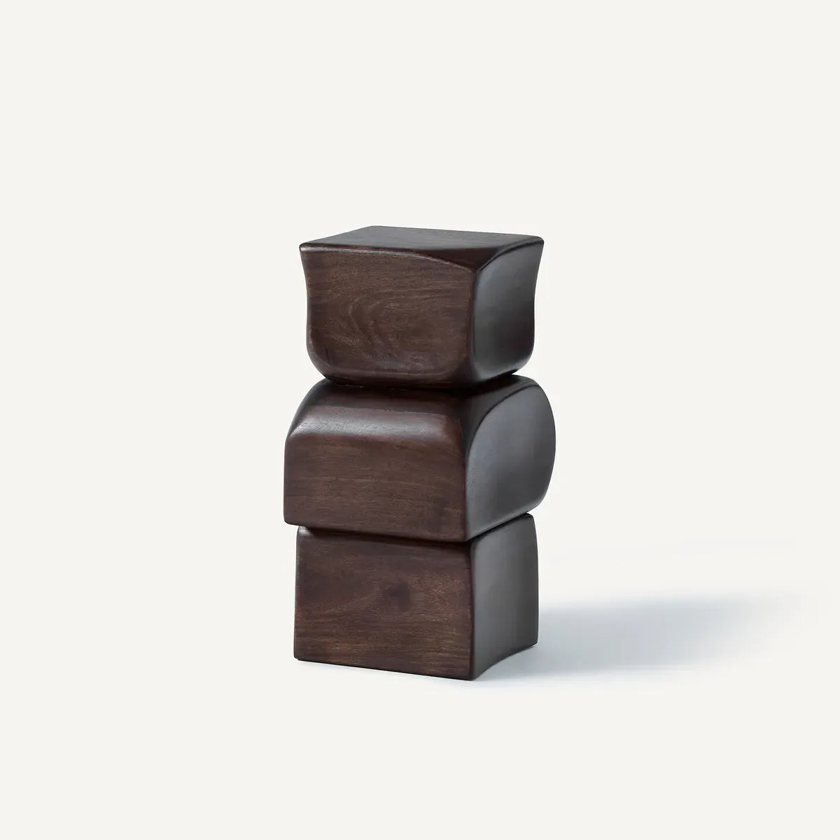 Inya Side Table - Ground Coffee, Solid Mango Wood product