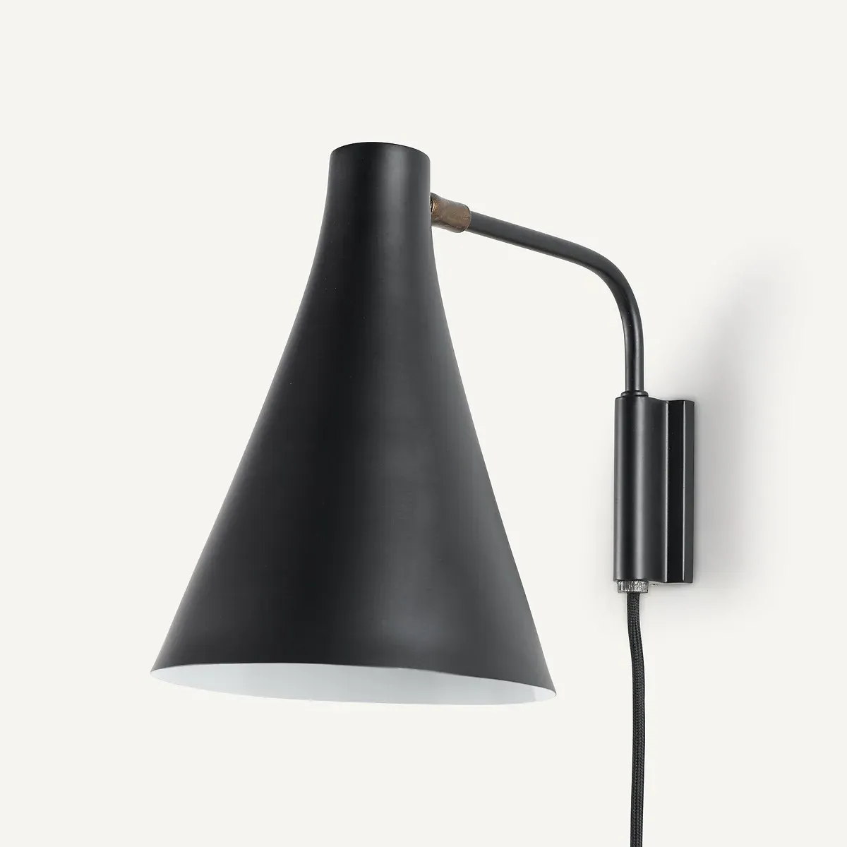 Jameson Adjustable Wall Light - Black, Metal product