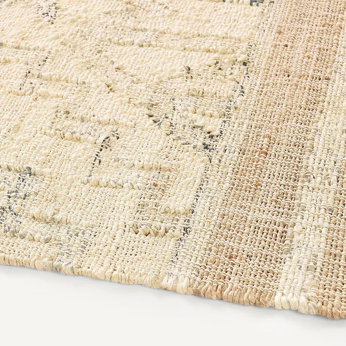 Jelena Handwoven Jute Runner - Grey, Ecru alternate view