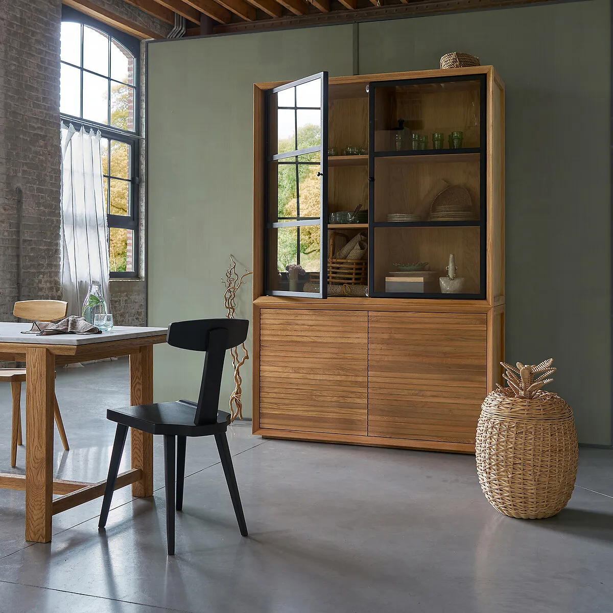 Joaquin Sideboard - Natural Oak alternate view