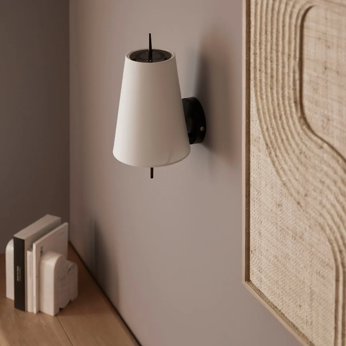 Jouanico Wall Light - White, Iron alternate view