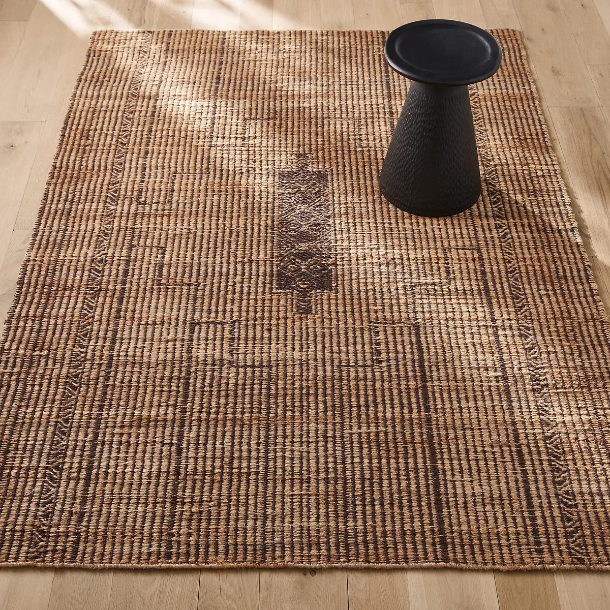 Jutiss Flat Woven Rug - Natural, Jute & Cotton product